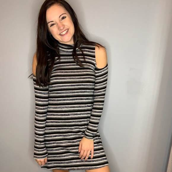 Striped Sweater Dress! - Picture 2 of 3